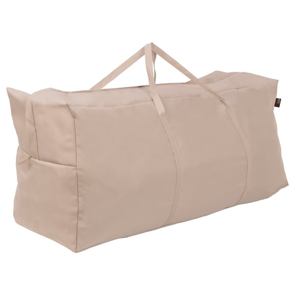Modern Leisure Chalet Patio Cushion & Cover Storage Bag, 45.5 in. L x 13.75 in. W x 2 in. H, Beige 2933 - main